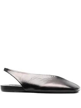 Jil Sander: Чёрные балетки 
