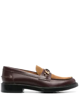 Tod's: Коричневые лоферы 