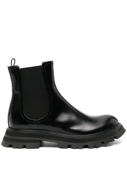 Alexander McQueen: Чёрные ботинки  Wander