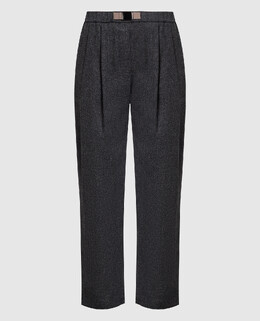 Brunello Cucinelli: Серые брюки 