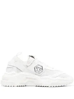 Philipp Plein: Белые кроссовки  Predator