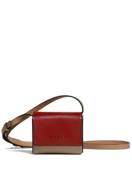 Marni: Бежевая сумка через плечо 