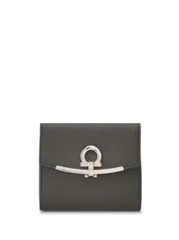 Ferragamo: Тёмный кошелёк  Gancini