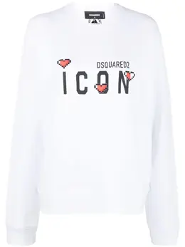Dsquared2: Свитшот  Icon с принтом