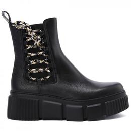 Pollini: Чёрные ботинки 