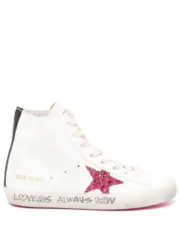 Golden Goose: Белые кроссовки  Francy