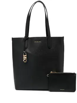 Michael Michael Kors: Чёрная сумка-шоппер 