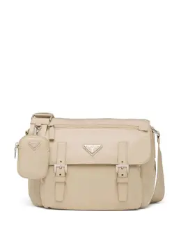 Prada: Бежевая сумка 