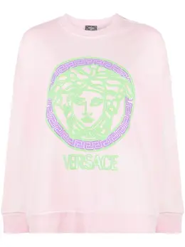Versace: Хлопковый свитшот  Medusa