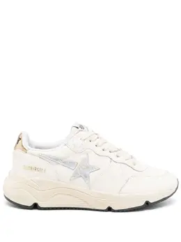 Golden Goose: Белые кроссовки  Running Sole