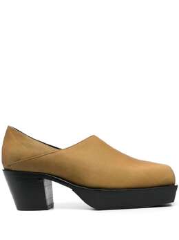 Eckhaus Latta: Зелёные сабо 