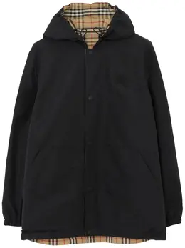 Burberry: Чёрная куртка 