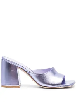 Stuart Weitzman: Фиолетовые сандалии  Tia