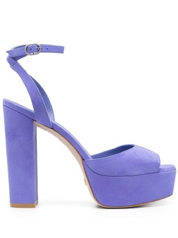 Stuart Weitzman: Фиолетовые сандалии  Ryder