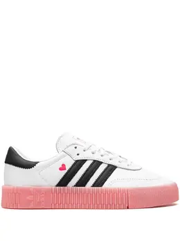 adidas: Белые кроссовки  SambaRose