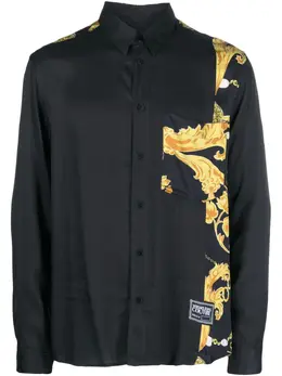 Versace Jeans Couture: Рубашка с принтом 