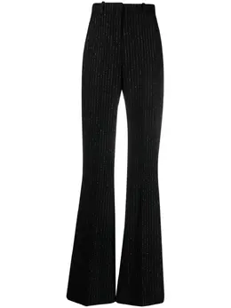 Balmain: Брюки в полоску 