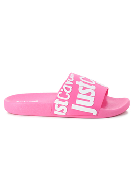 JUST CAVALLI: Розовые шлёпанцы 