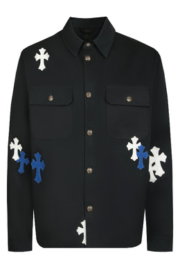 CHROME HEARTS: Джинсовая рубашка 