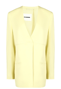 JIL SANDER: Жёлтый жакет 