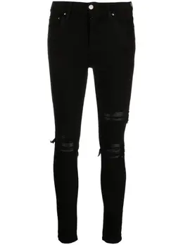 AMIRI: Кожаные джинсы  MX1