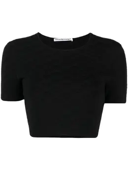 Alexander Wang: Жаккардовая футболка 