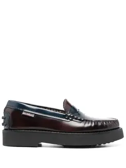 Tod's: Двухцветные лоферы 