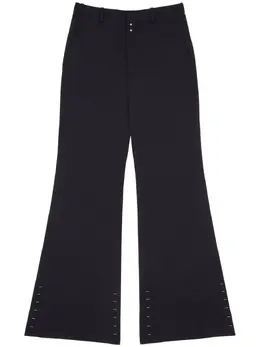 MM6 Maison Margiela: Расклешённые брюки 