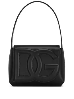Dolce & Gabbana: Чёрная сумка 
