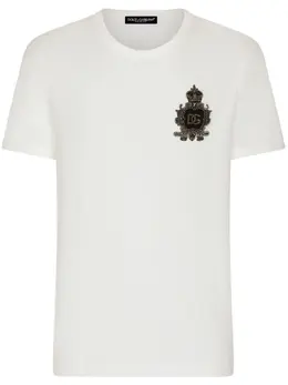 Dolce & Gabbana: Хлопковая футболка  T