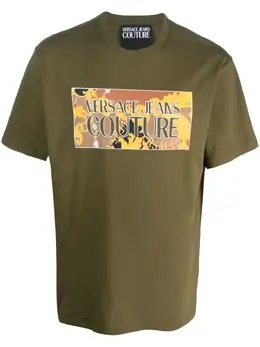 Versace Jeans Couture: Футболка с принтом 