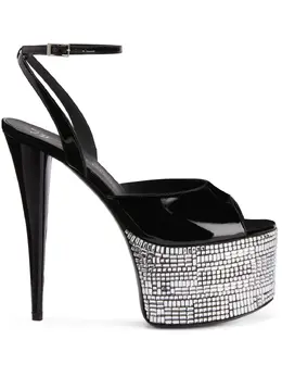 Giuseppe Zanotti: Чёрные сандалии 