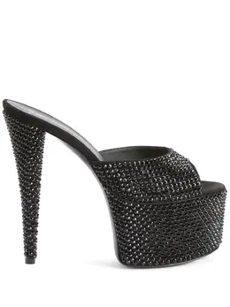 Giuseppe Zanotti: Чёрные сандалии 