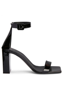 GIUSEPPE ZANOTTI: Чёрные босоножки 