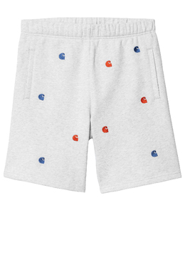 CARHARTT WIP: Серые шорты 