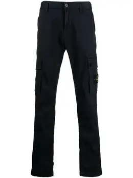 Stone Island: Хлопковые брюки  Compass