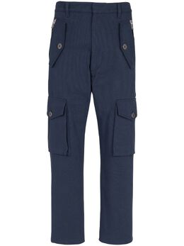 Balmain: Хлопковые брюки 