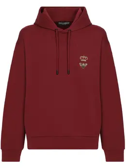 Dolce & Gabbana: Бордовый свитер 