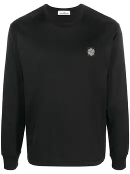 Stone Island: Футболка  Compass с длинным рукавом