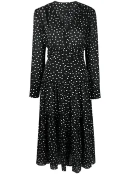 PINKO: Платье в горошек 
