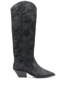 ISABEL MARANT: Чёрные сапоги  Denvee