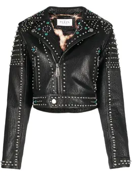 Philipp Plein: Кожаная куртка 