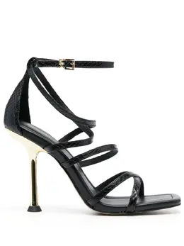 Michael Michael Kors: Чёрные сандалии 