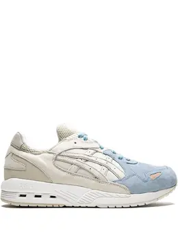 ASICS: Голубые кроссовки 