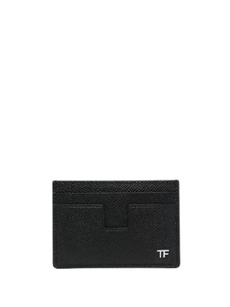 TOM FORD: Чёрный картхолдер  Logo