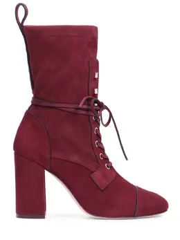 STUART WEITZMAN: Бордовые сапоги 