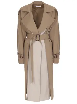 VICTORIA BECKHAM: Хлопковый плащ 