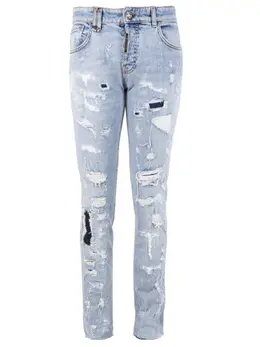 PHILIPP PLEIN: Зауженные джинсы 