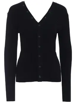BALENCIAGA: Хлопковый кардиган 