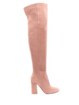 GIANVITO ROSSI: Розовые сапоги 